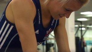 Hockey player Alex Danson