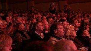 Felixstowe Spa Pavilion audience