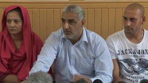 Tariq Jahan press conference