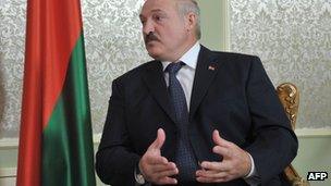 Belarus's President Alexander Lukashenko