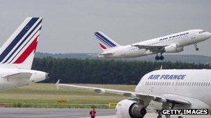 Air France planes