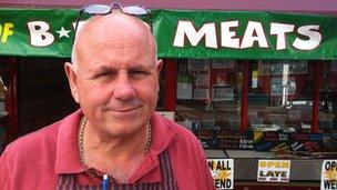 Dennis Spurr, owner of The Fantastic Sausage Company in Weymouth