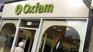 Oxfam shop