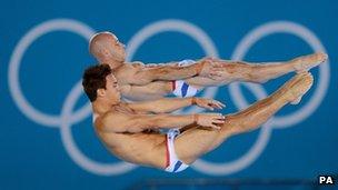 Tom Daley and Pete Waterfield