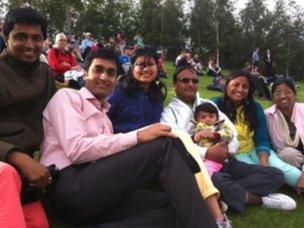 The Goyal family