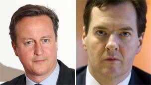 David Cameron and George Osborne