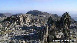 Glyder Fach (Llun: Stephen Walburn)