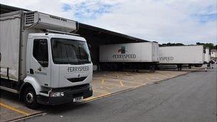 Ferryspeed warehouse in Guernsey