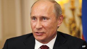 President Vladimir Putin