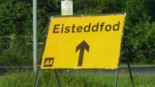 Arwydd i'r Eisteddfod