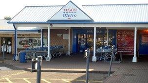 Tesco store