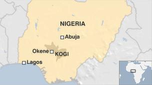 Nigeria map