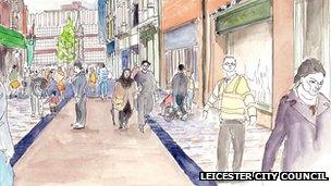 Artist's impression of Silver Street