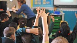 Generic image of a primary school classroom