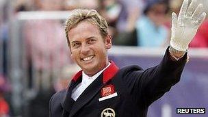 Carl Hester at the London 2012 Olympic Games