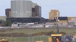 The existing Wylfa plant on Anglesey