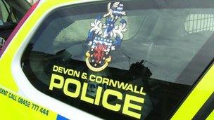 Devon and Cornwall Police car