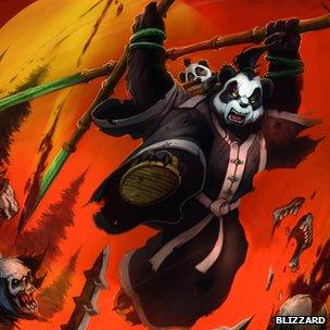 Artwork from Mists of Pandaria