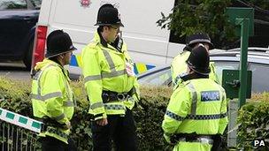 Officers from the Greater Manchester Police