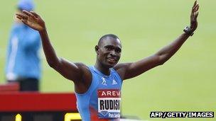 Kenya's David Rudisha