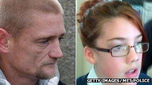 Stuart Hazell and Tia Sharp