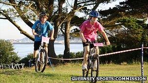 Guernsey Sports Commission: Mountain Biking as part of the Quids In Programme