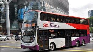 SBS Transit bus