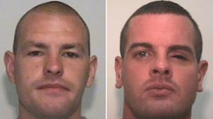 Anthony Wilkinson (left) and Dale Cregan