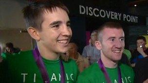 Michael Conlan and Paddy Barnes