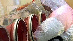 Ebola virus being used in secure lab