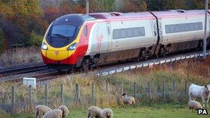 Virgin train