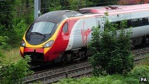 Virgin train