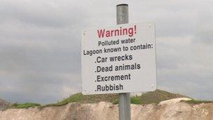 Warning sign