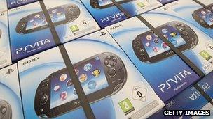 PlayStation Vita boxes