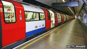London Underground train