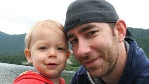 Derek Jory and son, Derwin