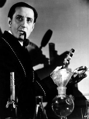 Basil Rathbone as Sherlock Holmes