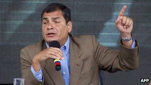 President Rafael Correa