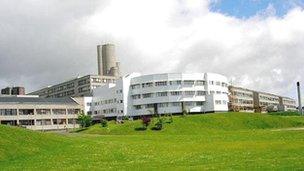 Ninewells Hospital in Dundee