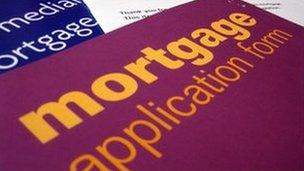 Mortgage application form