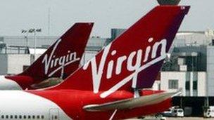 Virgin Atlantic planes