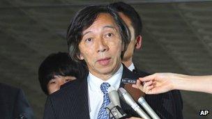 File photo: Masatoshi Muto, Japanese ambassador to South Korea