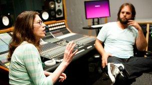 Susan Rogers delivers a lesson at Berklee University