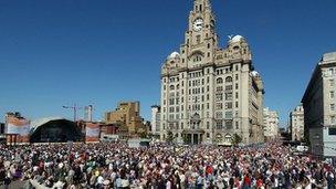 Mathew Street Festival in 2005