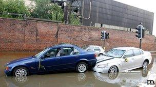 Sheffield floods in 2007