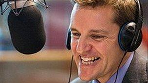 Pete Waters at BBC Radio Norfolk