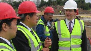 George Osborne in Sunderland