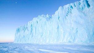 Antarctic glacier