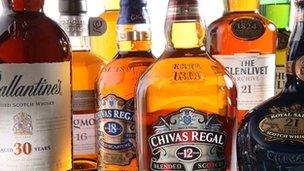 Chivas Brothers aged Scotch whisky range