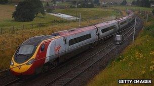 Virgin train